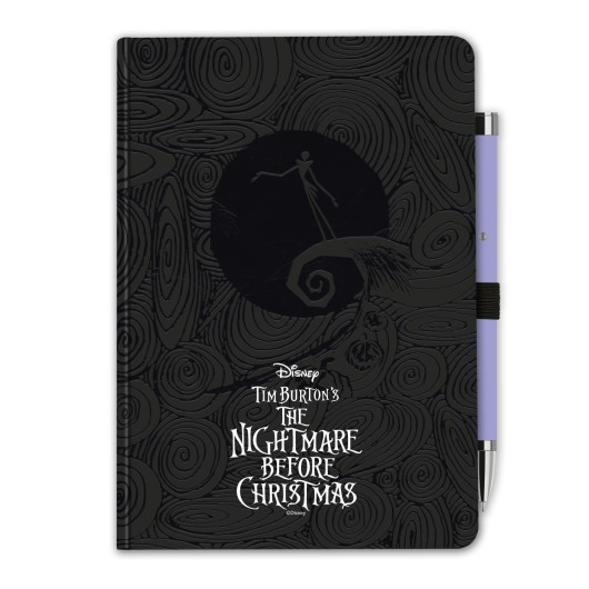CUADERNO PREMIUM A5 PESADILLA ANTES DE NAVIDAD CON BOLIGRAFO PROYECTOR