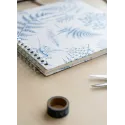 SCRAPBOOK ALBUM FOTO 26X26 CM 40 PAGINAS BLUE NATURE