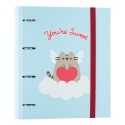 CARPETA 4 ANILLAS PUSHEEN PURRFECT LOVE COLLECTION