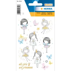 PEGATINAS MAGIC FAIRY PRINCESS GLITTERY FOIL
