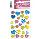 PEGATINAS MAGIC HEARTS 3D