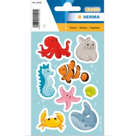 PEGATINAS MAGIC LITTLE SEA ANIMALS SILK
