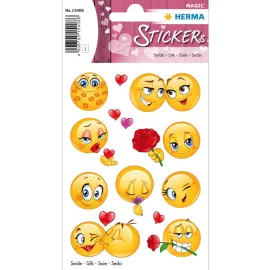 PEGATINAS MAGIC LOVE FACES SILK