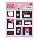 ETIQUETAS ADHESIVAS NAVIDAD WINTER HOLIDAYS