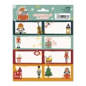 ETIQUETAS ADHESIVAS NAVIDAD CHRISTMAS NUTCRAKER