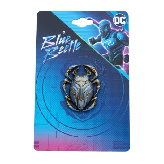 PIN 3D DC COMICS BLUE BEETLE ESCARABAJO AZUL