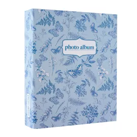 ALBUM FOTO 304 BOLSILLOS 13X20 CM BLUE BOTANY