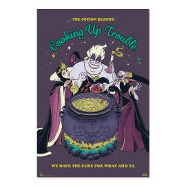 POSTER DISNEY VILLANAS