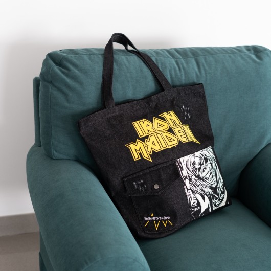 BOLSO DE TELA PREMIUM IRON MAIDEN