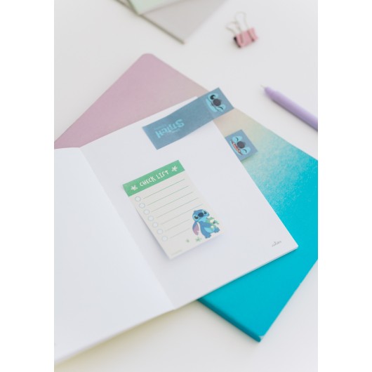 BLOC DE NOTAS ADHESIVAS DISNEY STITCH TROPICAL