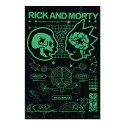 POSTER RICK & MORTY NOBODY EXIST ON PURPOSE