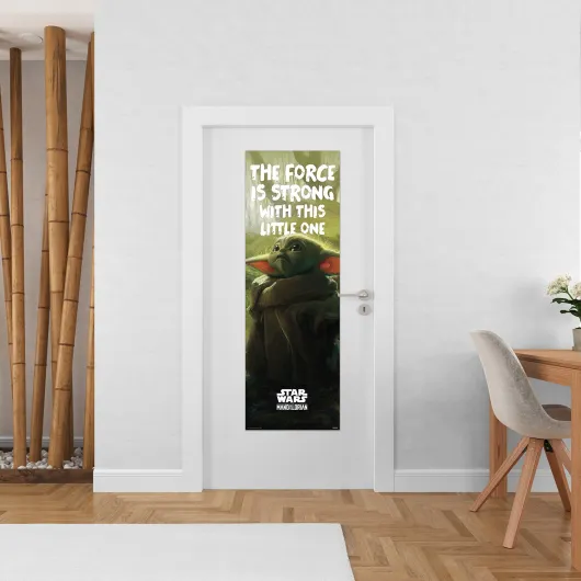 POSTER PUERTA GROGU