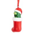 SET DE 3 ADORNOS DE NAVIDAD RICK & MORTY-RICK, MORTY Y RICK PEPINILLO