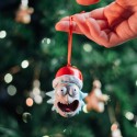 SET DE 3 ADORNOS DE NAVIDAD RICK & MORTY-RICK, MORTY Y RICK PEPINILLO