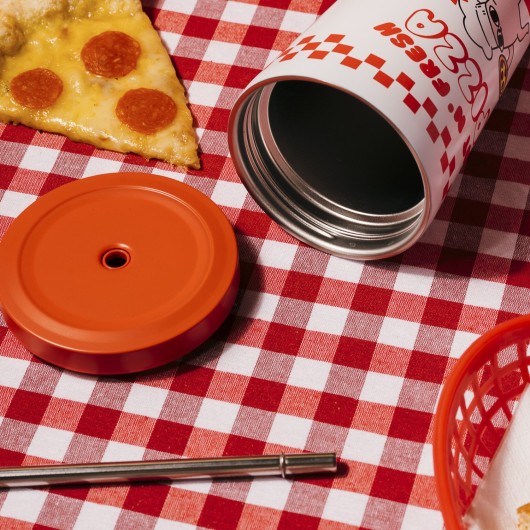 VASO DE ACERO CON PAJITA KETNIPZ