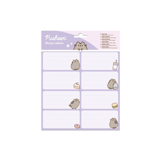 ETIQUETAS ADHESIVAS PUSHEEN MOMENTS