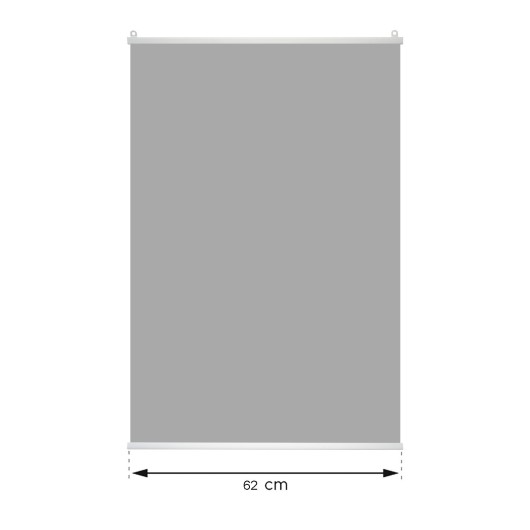 COLGADOR DE POSTERS 62 CM POSTER VERTICAL BLANCO