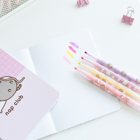 SET DE PAPELERIA PUSHEEN MOMENTS