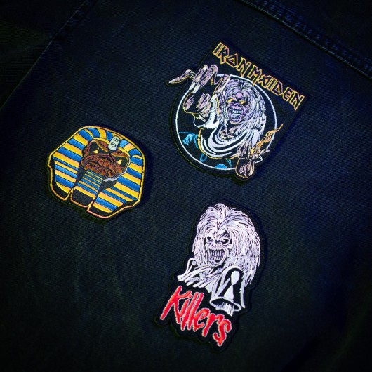 SET DE 3 PARCHES IRON MAIDEN