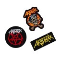 SET DE 3 PARCHES ANTHRAX