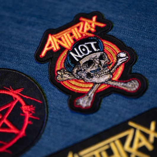 SET DE 3 PARCHES ANTHRAX