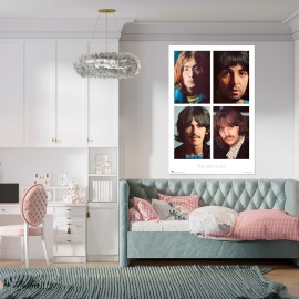 POSTER THE BEATLES WHITE ALBUM 2
