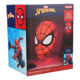 LAMPARA MARVEL SPIDERMAN MASCARA