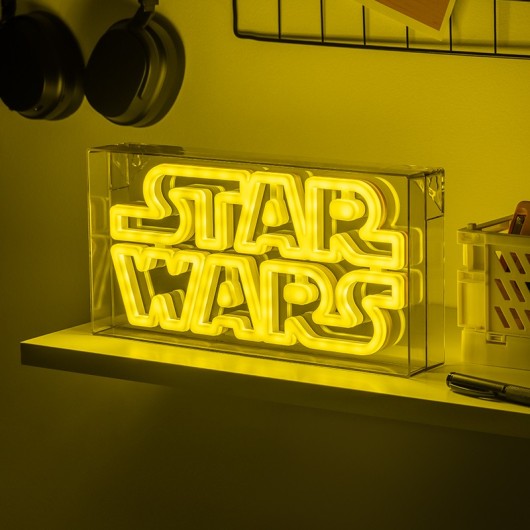 LAMPARA NEON STAR WARS