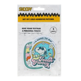 SET DE 3 PARCHES SNOOPY 2
