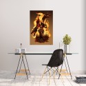 POSTER JUEGO DE TRONOS LA CASA DEL DRAGON FIRE AND BLOOD