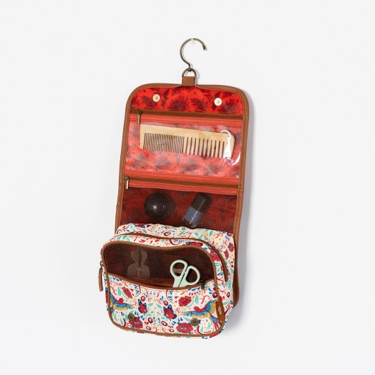 NECESER COLGANTE DE VIAJE FRIDA KAHLO VIVA LA VIDA
