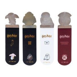 SET DE 4 MARCAPAGINAS HARRY POTTER 2