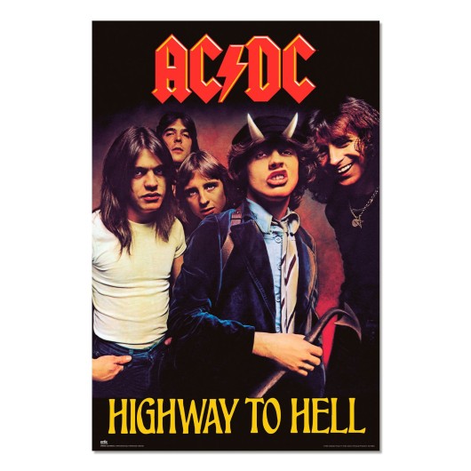 POSTER AC/DC HIGHWAY TO HELL