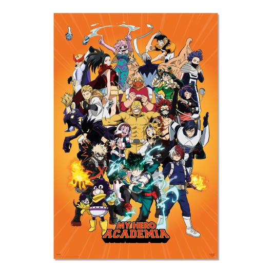 POSTER MY HERO ACADEMIA