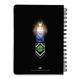 CUADERNO TAPA FORRADA A5 BLUE LOCK 2