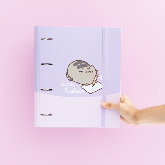 CARPETA 4 ANILLAS PUSHEEN MOMENTS
