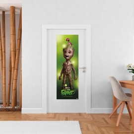 POSTER PUERTA MARVEL YO SOY GROOT 2