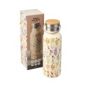 BOTELLA METALICA CON ASA WILD FLOWERS