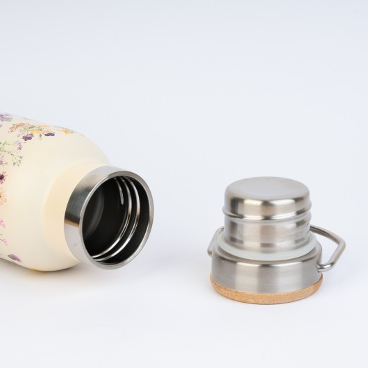 BOTELLA METALICA CON ASA WILD FLOWERS