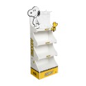 Expositor Snoopy para tienda con estantes display vertical sin productos