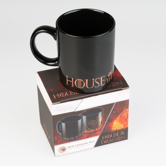 TAZA TERMOCOLORA JUEGO DE TRONOS LA CASA DEL DRAGON