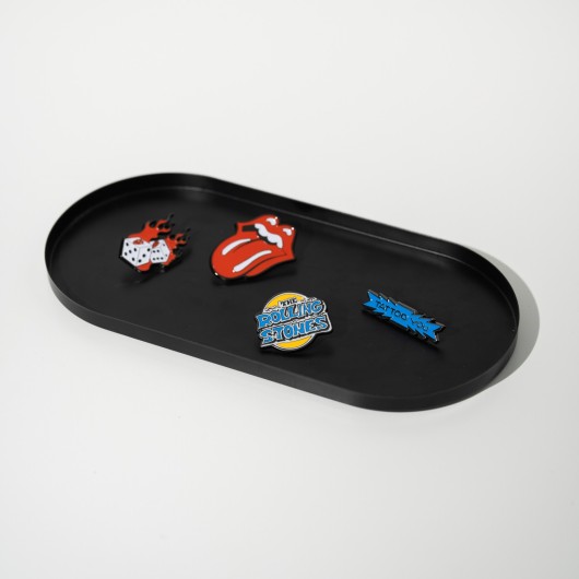 SET DE 4 PINS THE ROLLING STONES