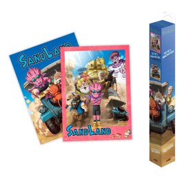 SET MINIPOSTERS SAND LAND