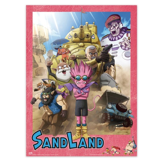 SET MINIPOSTERS SAND LAND