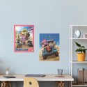 SET MINIPOSTERS SAND LAND