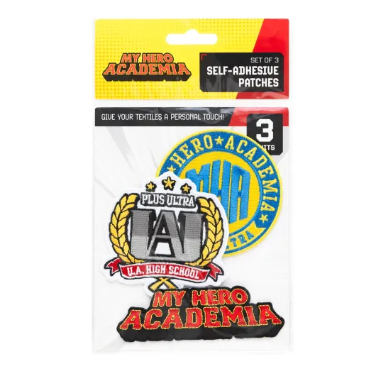 SET DE 3 PARCHES MY HERO ACADEMIA