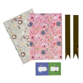 SET DE PAPEL DE REGALO HARRY POTTER 2