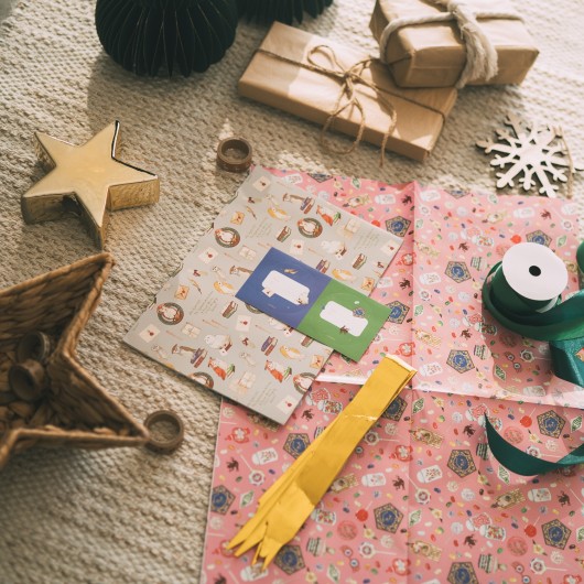 SET DE PAPEL DE REGALO HARRY POTTER