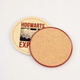 SET DE 2 POSAVASOS HARRY POTTER PLATAFORMA 9 3/4 2