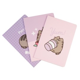 PACK 3 CUADERNOS A5 PUSHEEN MOMENTS